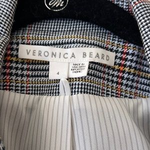 Veronica Beard plaid Dickey compatible jacket size 4